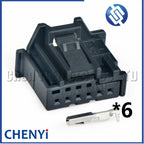 6 Pin Auto sunroof switch connector Car reading light rearview mirror Wire harness Plug 1-969489-1 1355081-1 1355082-1 6Q0972706