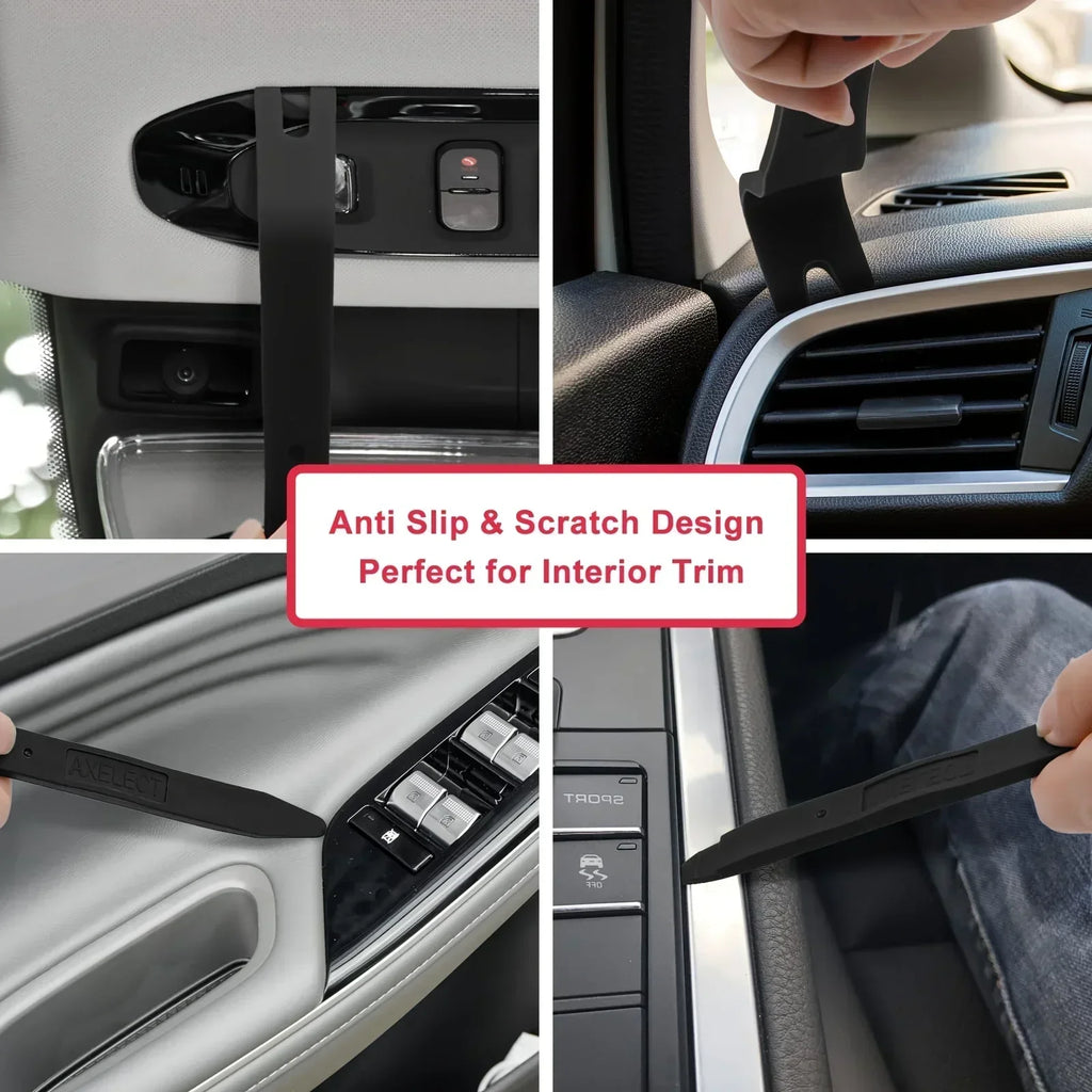 Car Door Panel Removal Tool Set Audio Video Dashboard Clip Installer Prying Navigation Disassembly Kit Automobile NailPull Amagi
