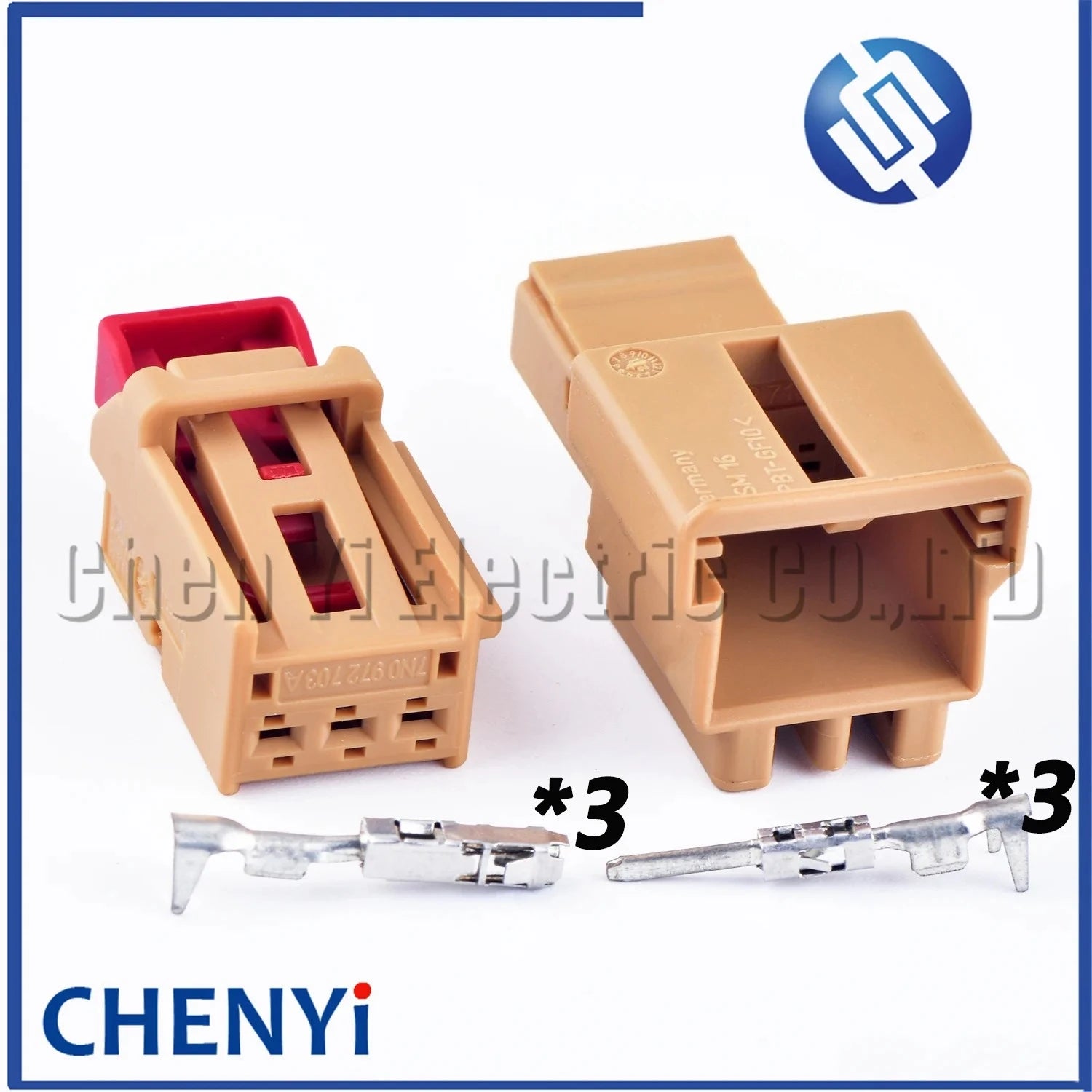 3 Pin Automotive Car Taillight Atmosphere light brake light Connector Wire harness Plug 7N0 972 703 A 7N0972703A 5K0972713A