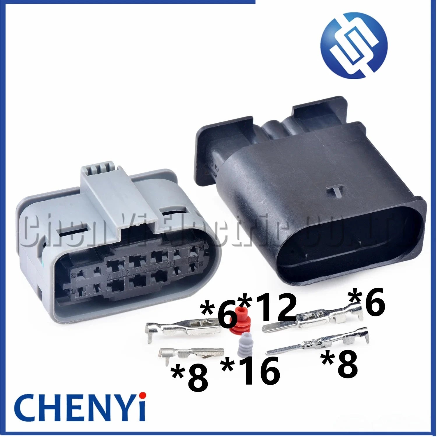 14 Pin auto waterproof connector Headlight Lamp harness Plug A0275459826 A0525455626 A0005459319