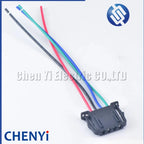 4 Pin Automotive Door Woofer Plug Brake Light Tail Lamp Connector Wire harness Plug 4D0972704 4D0 972 704