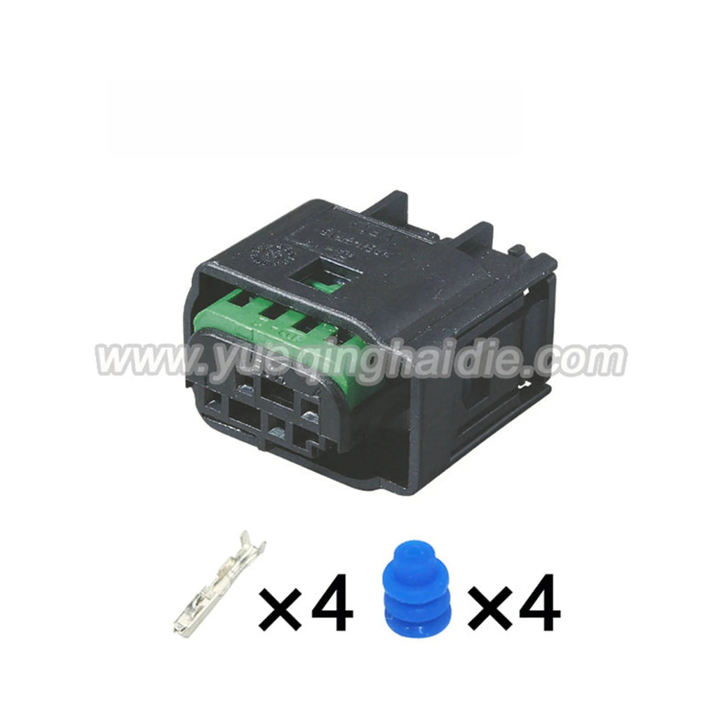Tyco 4 Pin Connector Waterproof AMP 0.6mm Male Female Connector Housing Cable Plug for BMW 1-967640-1 2-967640-1