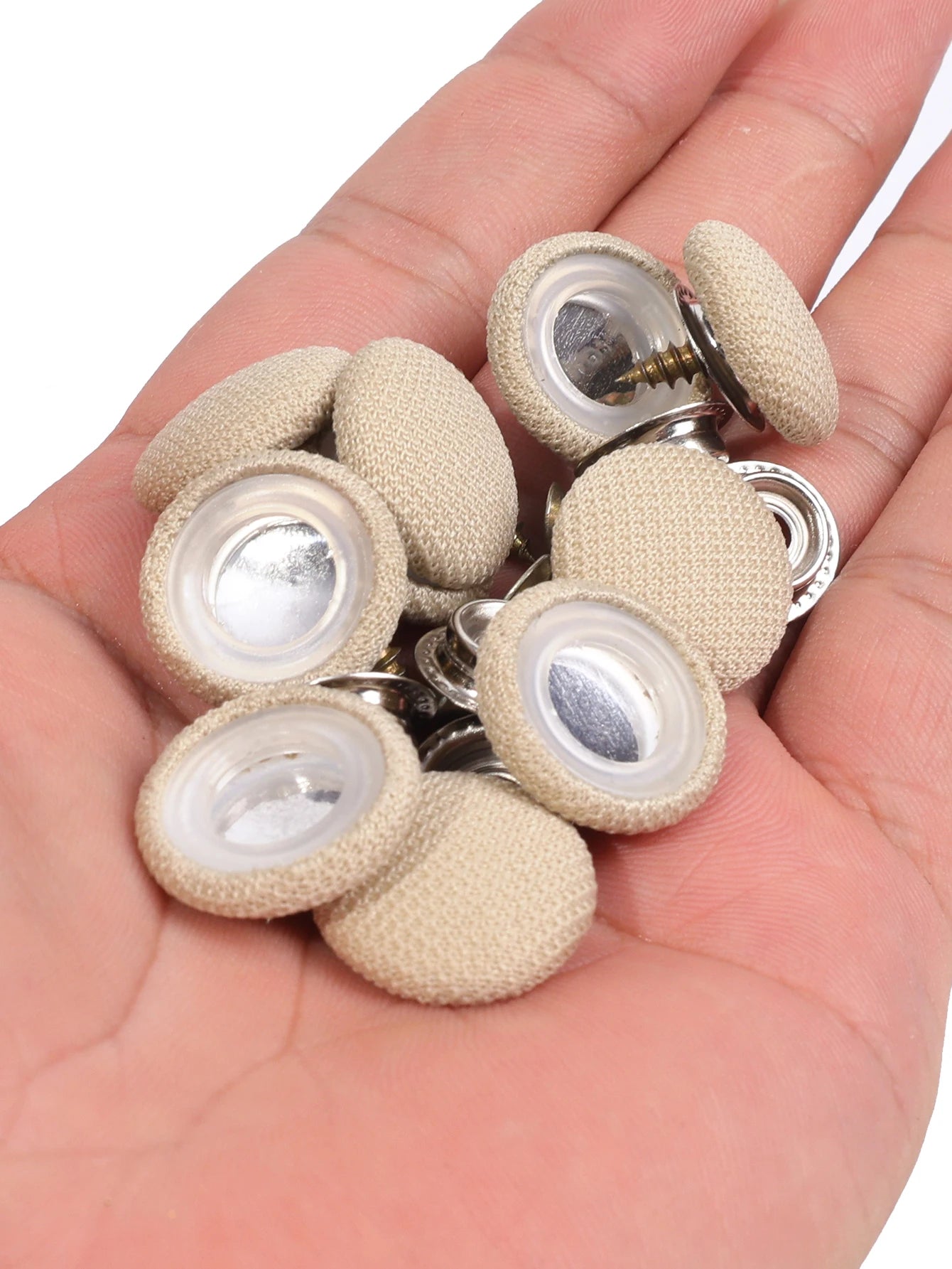 10/20Pcs Car Interior Roof Buckles Headliner Ceiling Cloth Fixing Screw Care Fabric Buckle Rivets Retainer Cap Repair Automotive