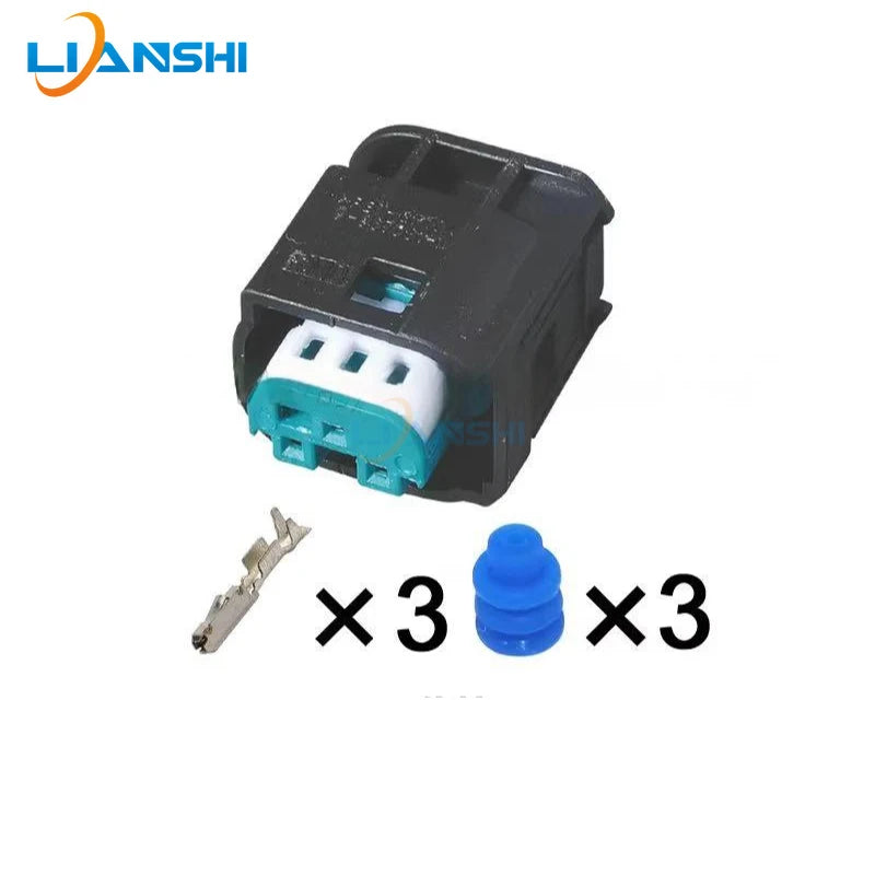 9-967081-1 automotive 3P connector, suitable for BMW X3 accelerator pedal harness plug DJ7031A-0.6-21