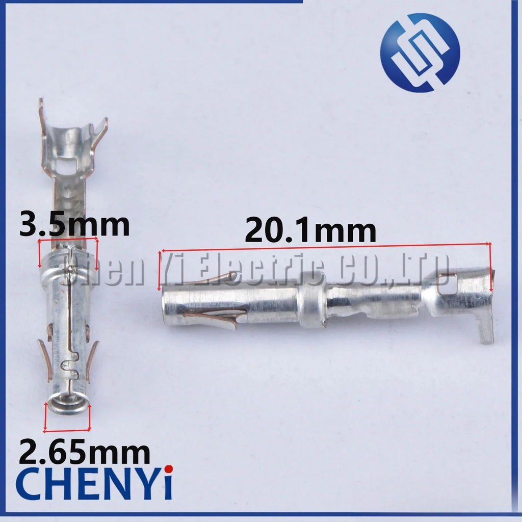 20 Pcs Crimp Terminals Pins For 01J 02E 01V Transmission Gearbox Body Controller Connector Plug 3D0973993 1J0927320 420973716