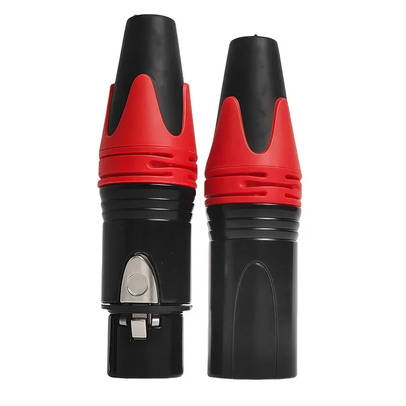 4/10/20PCS 3-Pin XLR Male to Female Adapter Connectors, Mic Audio Plug Converter for Microphone,Mixer,Amplifier, Sound Equipment