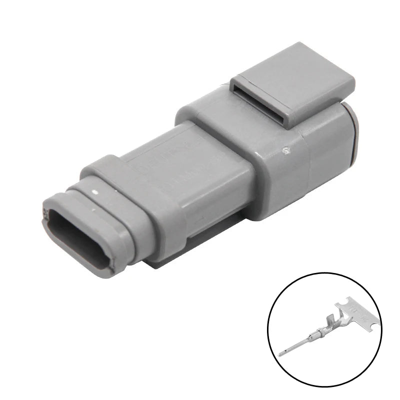 Automotive connector DTM06-2S-E007 waterproof connector DTM04-12PA-E007 male Female high cover plug DTM06-6S-E007