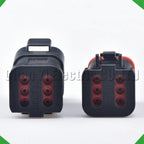 6-Pin Connector Black series Connector Waterproof Socket Deutsch Engineering Vehicle
