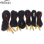 RCA Male Female Car Reverse Rear View Parking Camera Video Extension Cable Cord with Trigger Wire 5 10 15 20 Meters