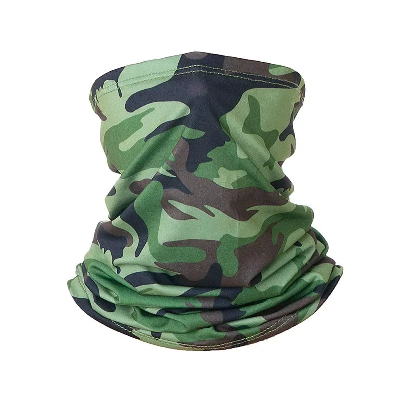 Sports Headscarves Unisex Seamless Magic Bandana For Fishing Running Cycling Windproof Neck Gaiter Face Mask With Sun Protection