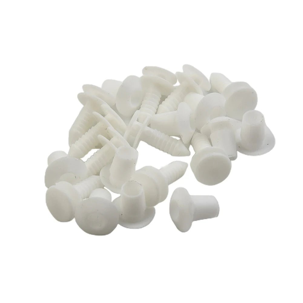 10Pcs Car Trim Cover Clip For Transporter T5 Decorative Cover With Buttonhole Plastic Fastener Clip Interior Accessories