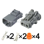 2PIN 7123-6423-30 7157-6720 Automotive Waterproof 6.3mm Series Male Female Connector Electrical Plug Cable Socket Connector