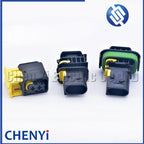 2 Pin Automotive Connector Waterproof Socket Wire harness plug With Rubber Pins 1-1418483-1 1-1703841-1 1-1703839-1 1670150-1