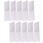 Truck Trailer Rectangle Plastic Reflector Reflective Tape Adhesive Auto Safety Night Warning Plate Stickers Car Accessories
