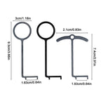 3 Pcs Timing  Belt Test  Tool For PureTech 1.0 1.2 For Opel 3 Cylinders PSA EB0 Car Engine Timing Belt Checking Tool Accessories