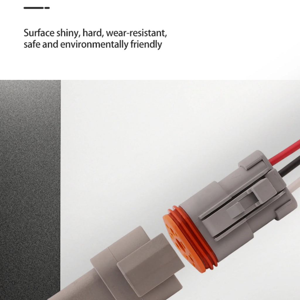 3-PIN Connector Waterproof 1.6mm Series Male Female Connectors Wiring Harness DT04-3P-C017 DT06-3S-C017