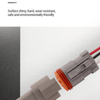 3-PIN Connector Waterproof 1.6mm Series Male Female Connectors Wiring Harness DT04-3P-C017 DT06-3S-C017