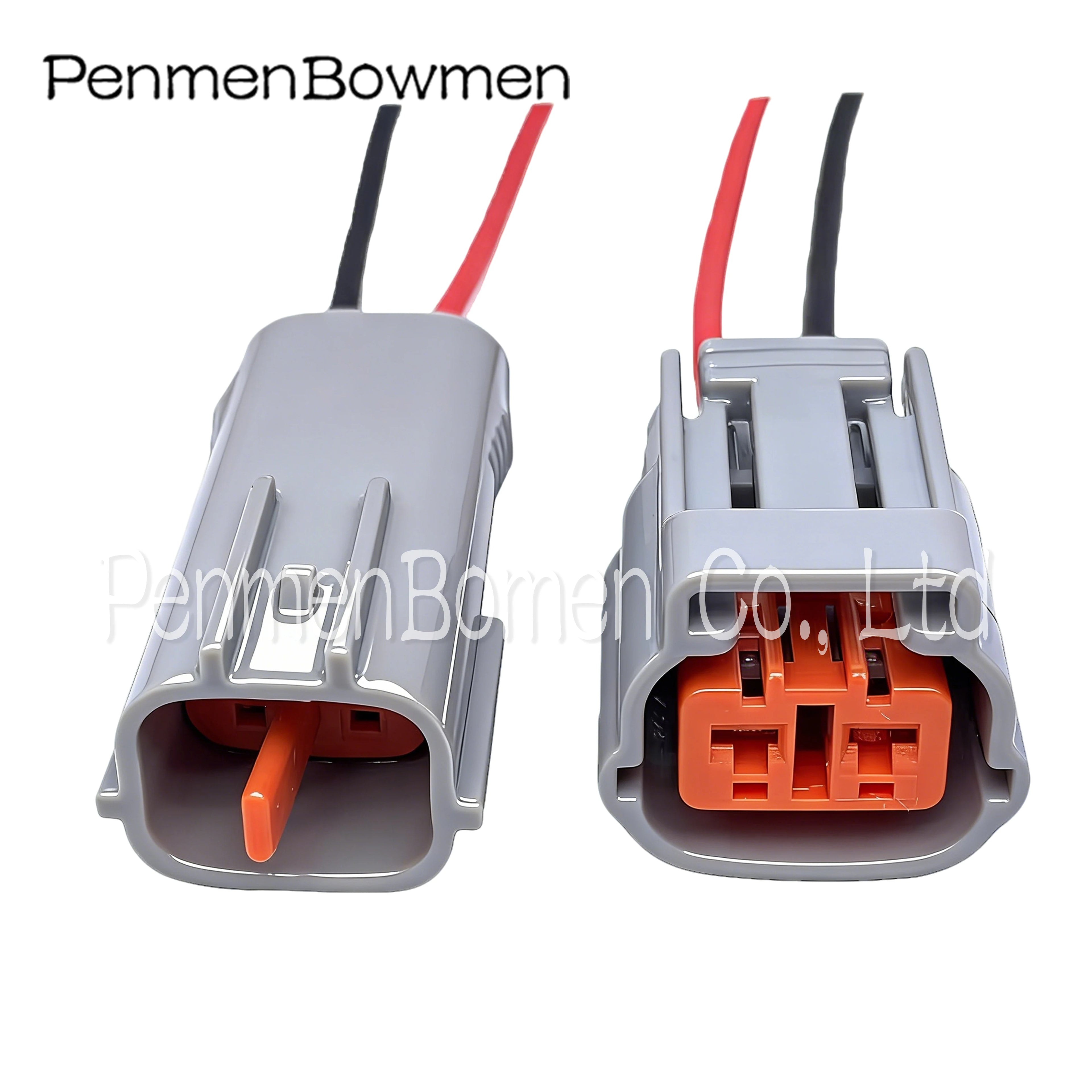 1 Set 2 Pin Car Fog Light Plug Electrical Cable Connector Waterproof Female Male Wire Harness Plug For Mazda 6195-0003 6195-0006