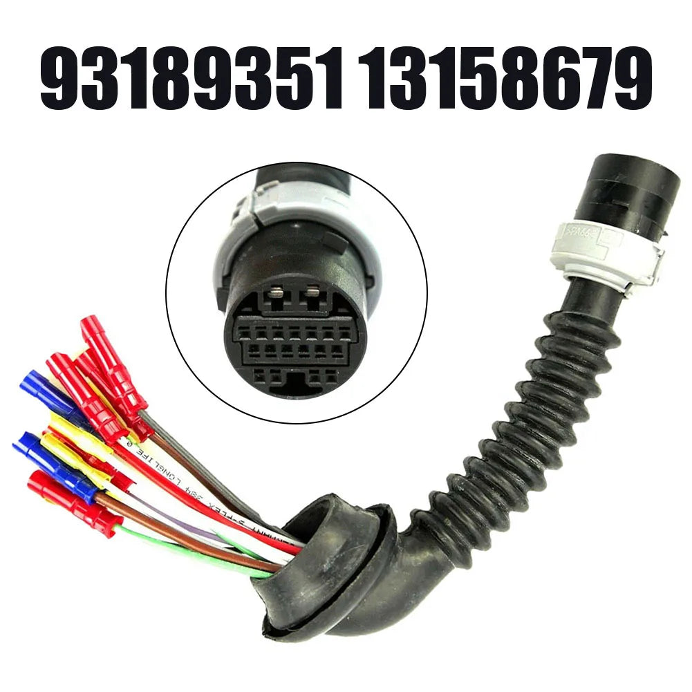 Universal Rear Door Wiring Harness Repair For Opel For Vauxhall For Zafira B 2005-2014 Car Rear Door Connecting Harness