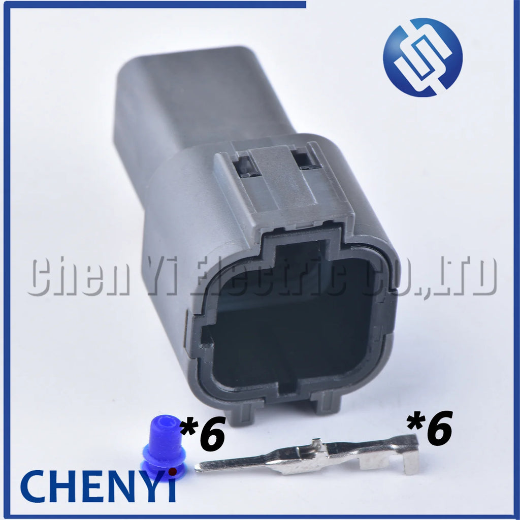6 Pin 1.5 mm series female or male Auto Waterproof connector Wire harness plug 7123-7760-40 7222-7760-40 For Nissan