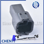 6 Pin 1.5 mm series female or male Auto Waterproof connector Wire harness plug 7123-7760-40 7222-7760-40 For Nissan
