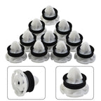 10Pcs Door Trim Panel Mounting Clips White Nylon For Renault 7703077476 Car Interior Accessories Fastener Clips