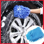 Ultra-Soft Microfiber Car Wash Gloves 20/1Pack - Double-Sided Coral Fleece Cleaning Mitts For Auto Detailing Maintenance Tools