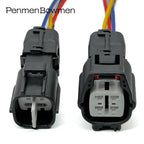 1 Set 4 Pin Car TS Rear Pedal Oxygen Plug Wiring Harness Male Female Electrical Cable Connectors for 6188-0472 6189-0685
