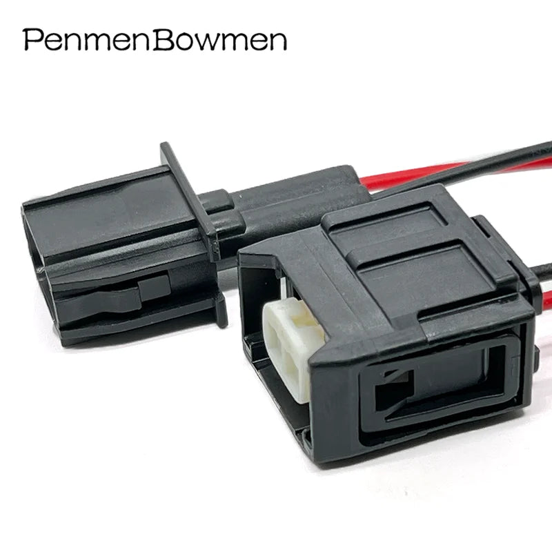 1 Set 2 Pin Auto Diesel Fuel Injector Plug Waterproof Fuel Pump Electronic Connector Cable for 7287-1495-30 90980-12747