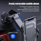 For iPhone 15 14 13, Gravity Suction Cup Dashboard Car Phone Holder, Car Mobile Support Smartphone Mount amagi