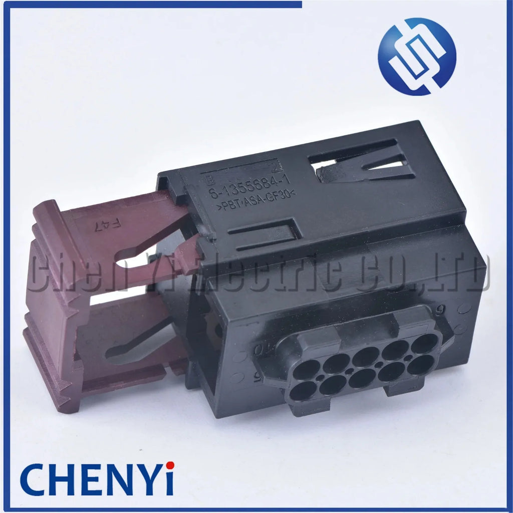10 Pin 1.5mm Female Automotive waterproof connector 1355685-1 Harness plug 6-1355684-1