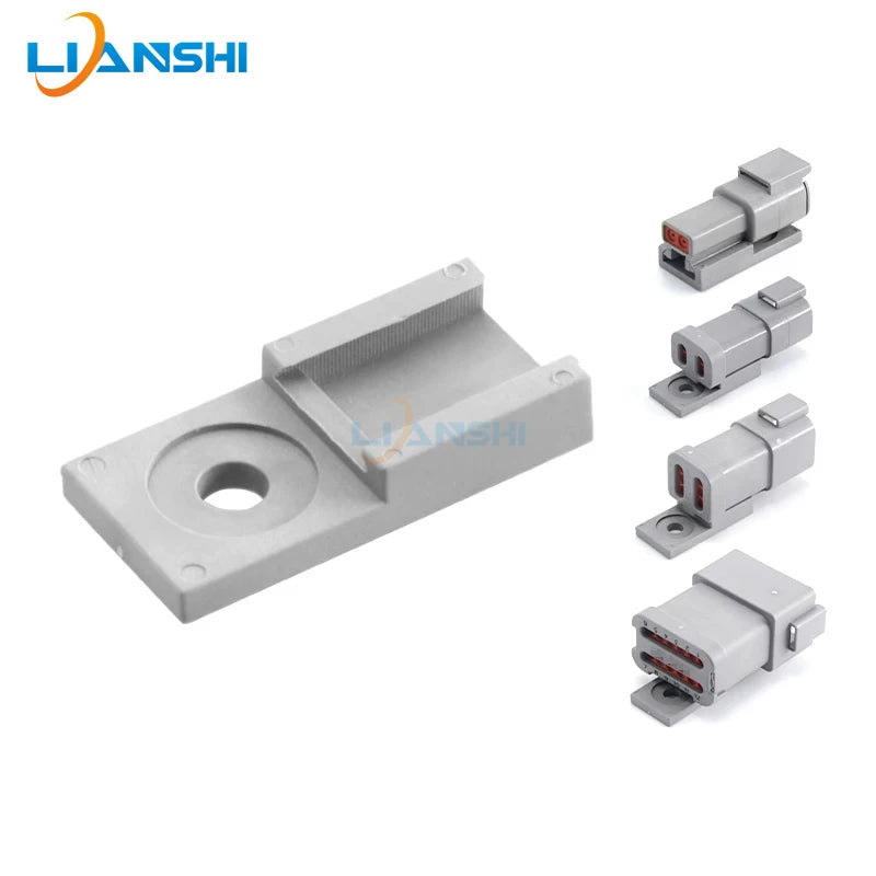 5pcs 1011-026-0205 Automotive Connector dt Series Universal Buckle DT04-2/3/4/6/12P Male End Fixed Slide