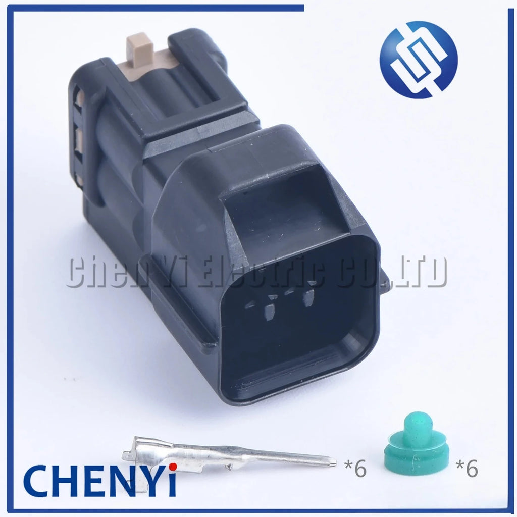 1 set 6 pin Waterproof Auto Car Door Lock Locking Connector Sealed Plug For Hyundai Elantra Sensor connector 7283-8760-30