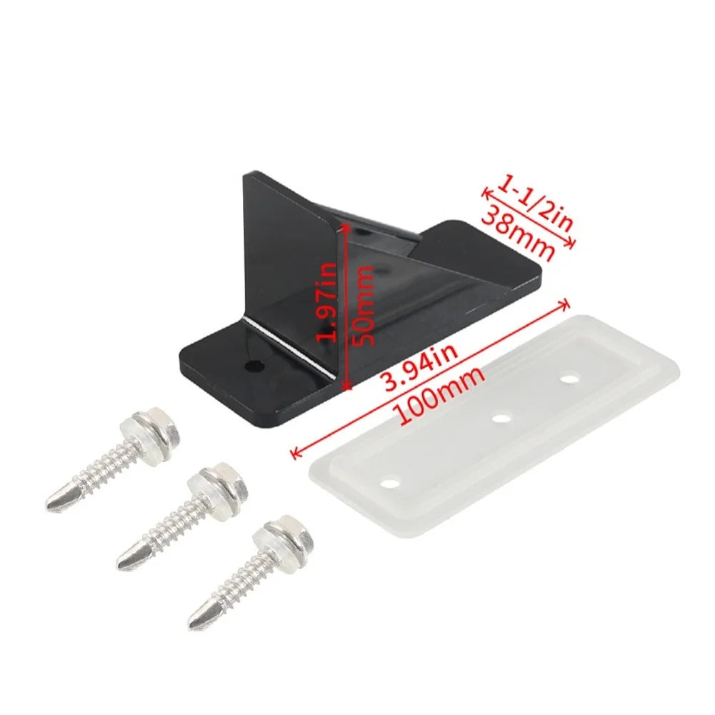10 Pcs Compatible  Snow Guard For Metal Roof With  Foot Pads And Screws Including  Sealing Gaskets Easy Install  Secure Screws