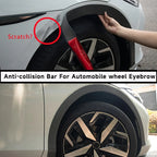 Car Wheel Eyebrow Anti-collision Strip Self-adhesive Carbon Fiber Pattern Full Back Glue Universal Wheel Eyebrow Rubber amabilis