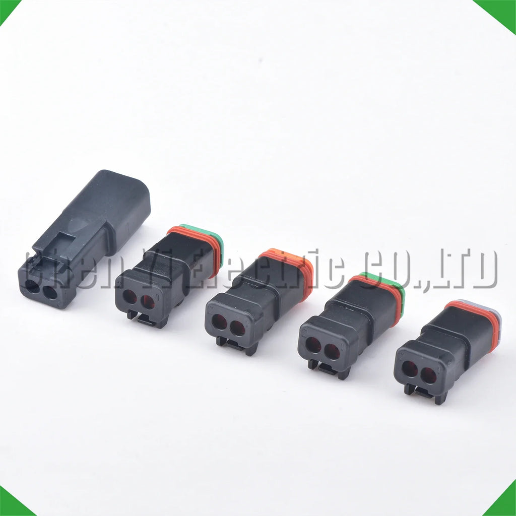 2-Pin Wire Harness Harness Waterproof Connector excavator headlight headlight