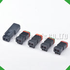 2-Pin Wire Harness Harness Waterproof Connector excavator headlight headlight