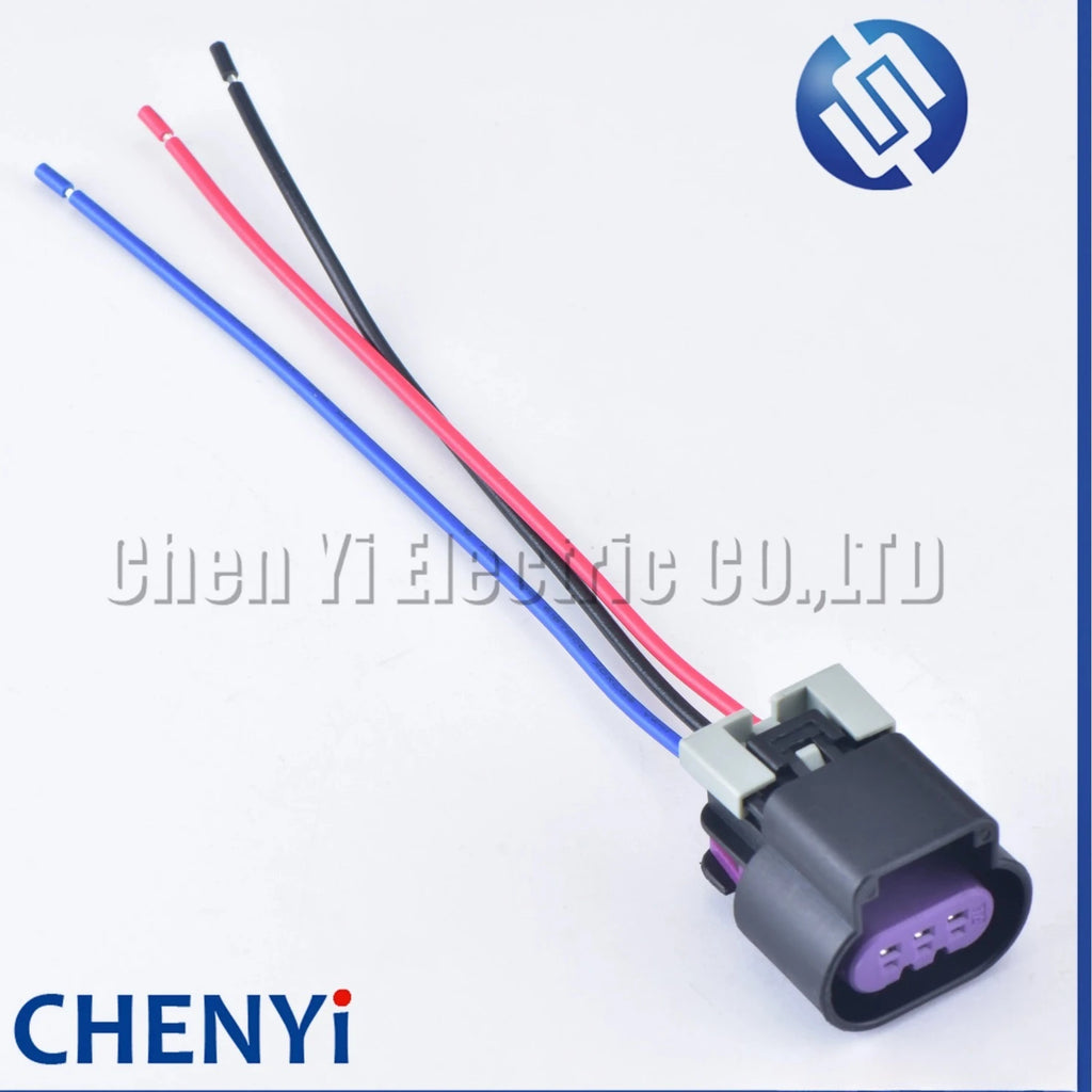 3 Pin Auto Waterproof Wiring Harness Connector Socket Electric Oil Pump Plug 15326808 13519047 15326813 For GT 150 with wires
