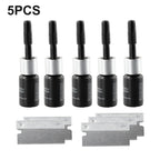 5PCS Automotive Windshield Glass Crack Nano Repair Fluid Car Resin Scratch Crack Restore Fluid Glass Curing Glue Car Accessories