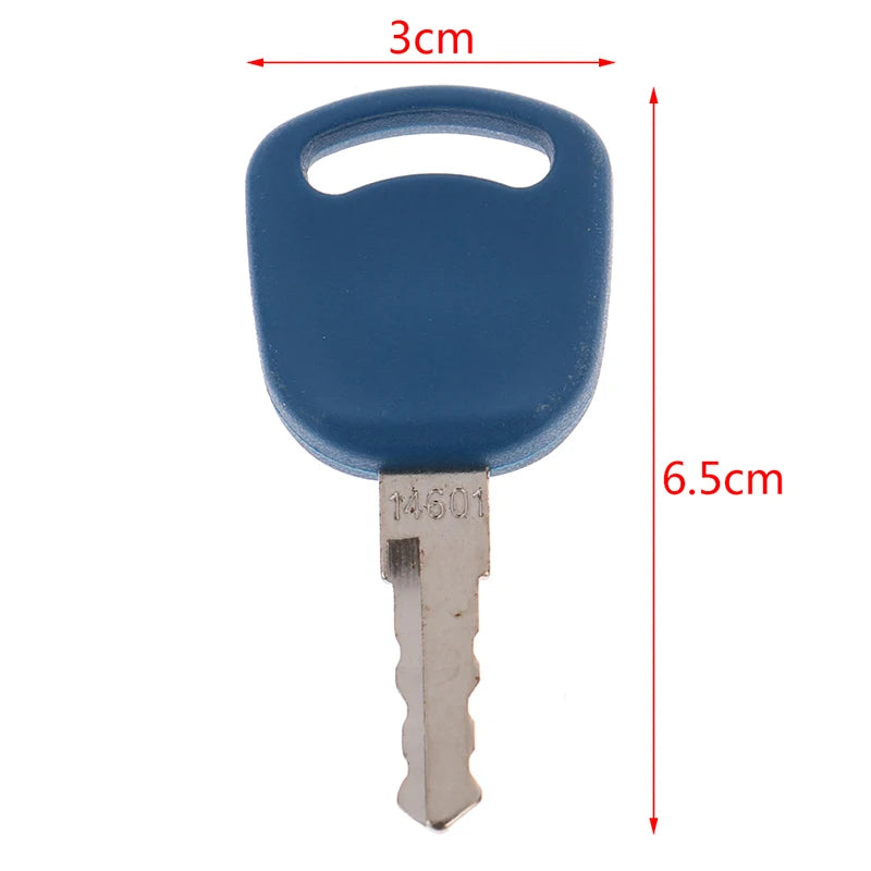 2pcs 14601 Key For New Holland Excavator Grader Dozer Heavy Equipment