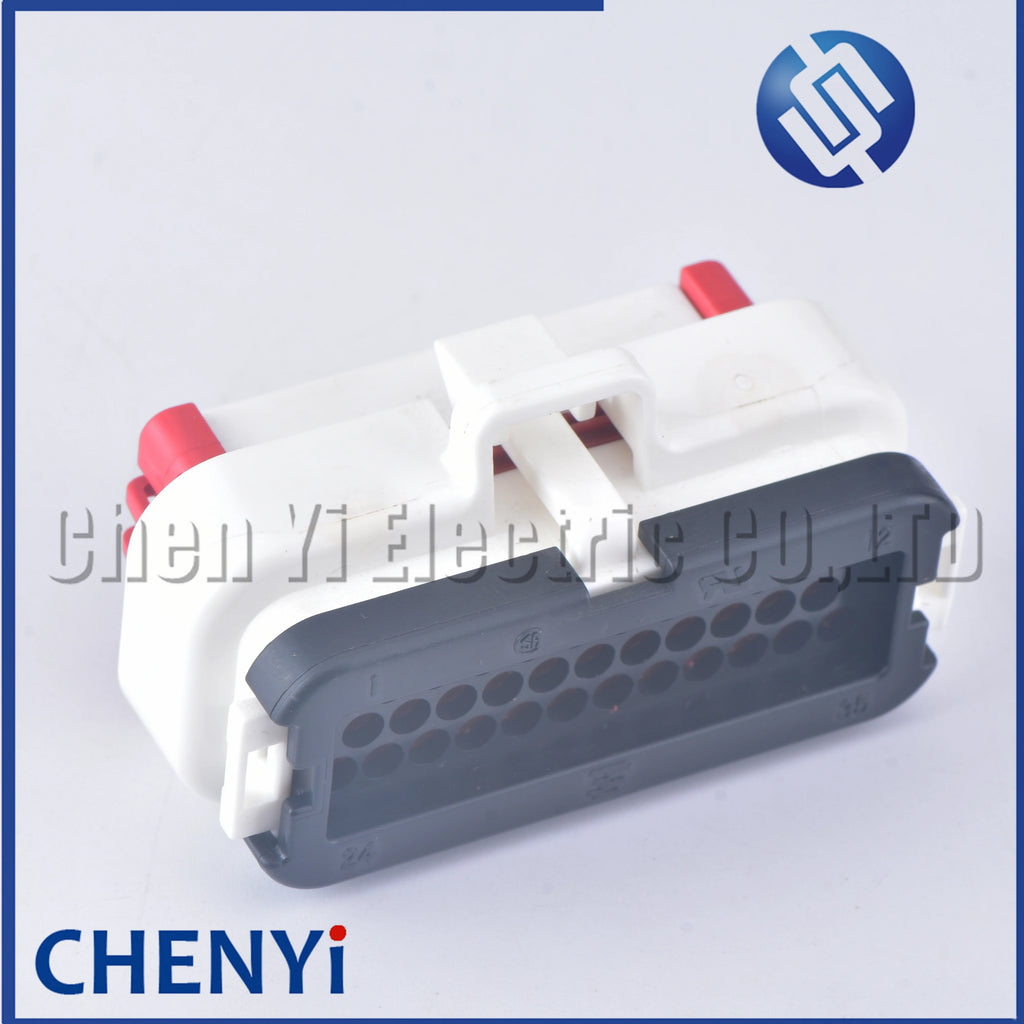 35 Pin White auto Waterproof Connector Sealed Ecu Board PCB Plug socket 776164-2 776180-2 1-776230-2 776231-2 1-776231-2