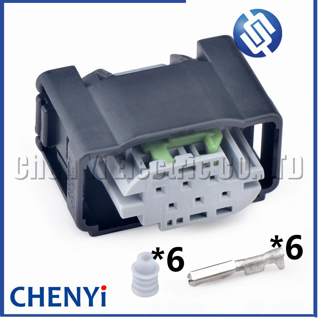 6 Pin Automotive Connectors car Accelerator Pedal plug 2-967616-1 7M0973119 Throttle Valve Sensor plug 1-967587-3
