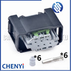 6 Pin Automotive Connectors car Accelerator Pedal plug 2-967616-1 7M0973119 Throttle Valve Sensor plug 1-967587-3