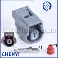 1 Pin Automotive waterproof connector Knock Sensor Wire harness plug 7283-1019 7283-1019-40 7283-1015-10 90980-11166 For Toyota