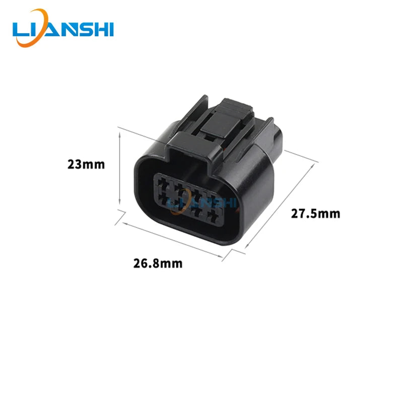 waterproof connector New energy vehicle electric air conditioning PTC heater 8pin plug fitting terminal DJ70823-1.5-11