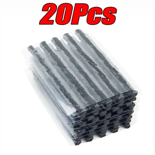 Car Motorcycle Cold Repair 50/5pcs Vacuum Tire Repair Strip Tire Repair Kit Rubber Plugs Strings Puncture Repair Tools New amagi