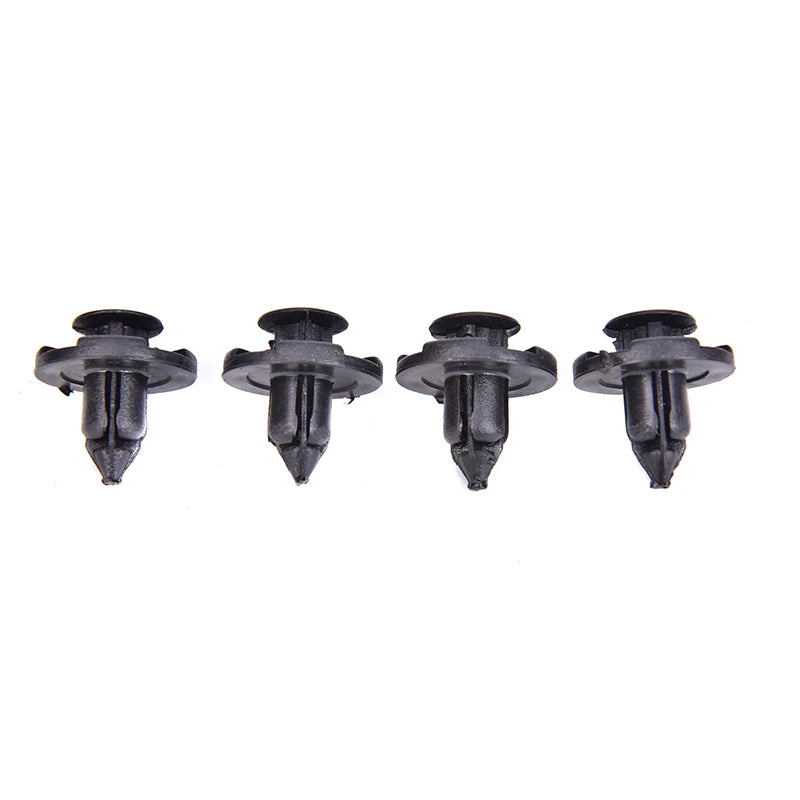 100Pcs Plastic Car Trim Clips Rivet Door Panel Retainer Fastener Mud Flaps Push Plastic Fastener Clips