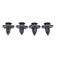100Pcs Plastic Car Trim Clips Rivet Door Panel Retainer Fastener Mud Flaps Push Plastic Fastener Clips