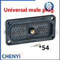 54 Pin auto Waterproof Wiring Connector For CAT Carter Excavator Computer Version Plug 153-2630 153-2620 163-6637 E320C E320D