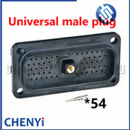 54 Pin auto Waterproof Wiring Connector For CAT Carter Excavator Computer Version Plug 153-2630 153-2620 163-6637 E320C E320D
